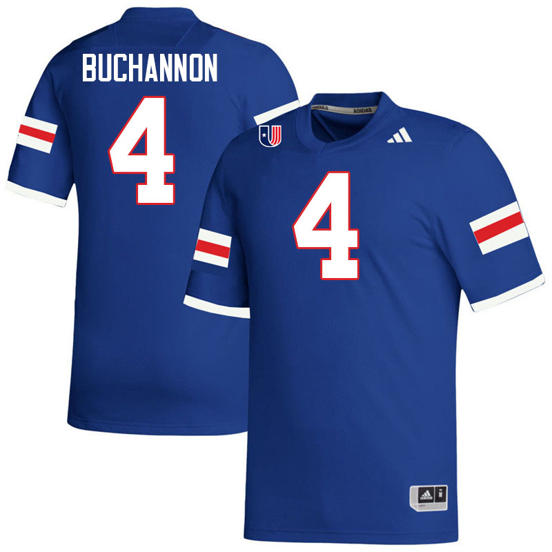 West Georgia Wolves #4 DeAndre Buchannon College Football Jerseys,Uniforms-Blue West Georgia Wolves #4 DeAndre Buchannon College Football Jerseys,Uniforms-Blue